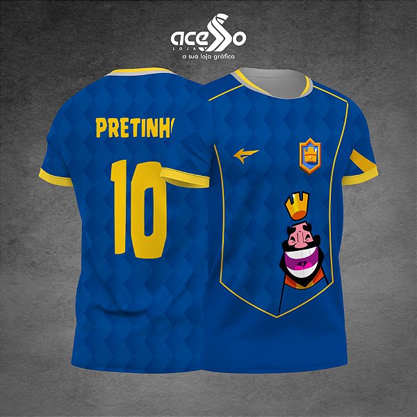 Template Camisa - Clash Royale - Interclasse 2025 - Vetor