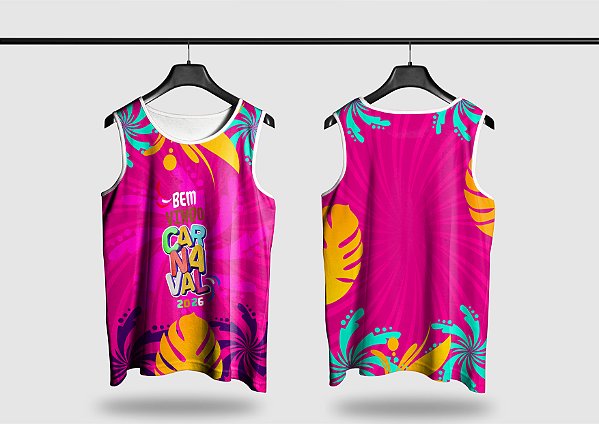 Template Camisa Abadá - Carnavalesco - Ref 2603 - ARTE VETOR