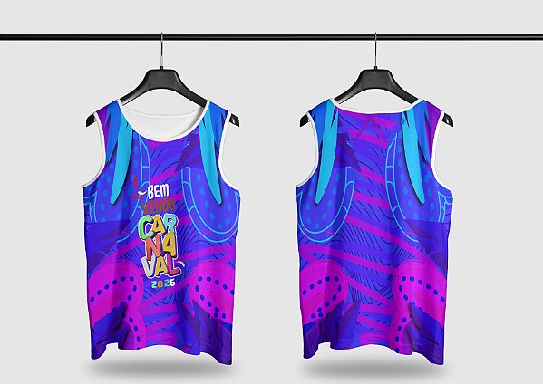 Template Camisa Abadá - Carnavalesco - Ref 2610 - ARTE VETOR