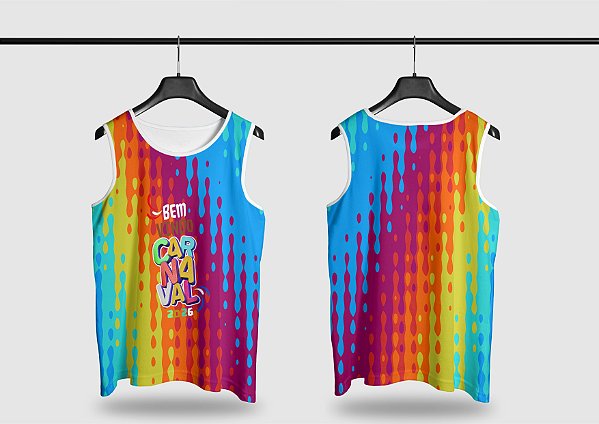 Template Camisa Abadá - Carnavalesco - Ref 2620 - ARTE VETOR