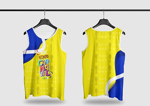 Template Camisa Abadá - Carnavalesco - Ref 2623 - ARTE VETOR