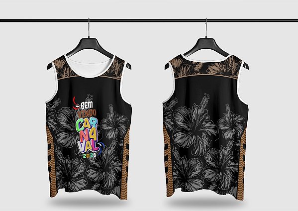 Template Camisa Abadá - Carnavalesco - Ref 2634 - ARTE VETOR