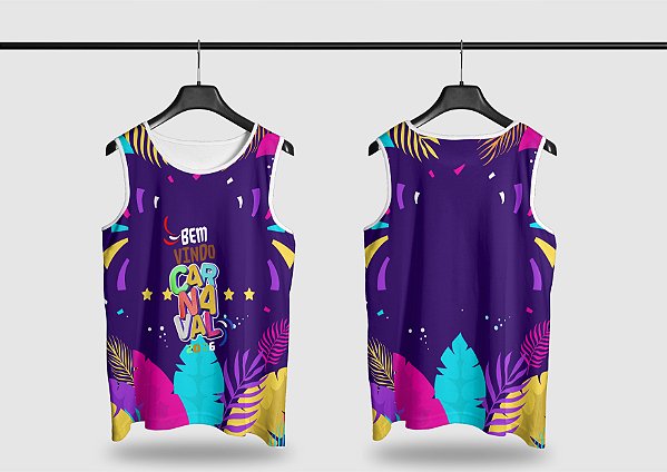 Template Camisa Abadá - Carnavalesco - Ref 2635 - ARTE VETOR