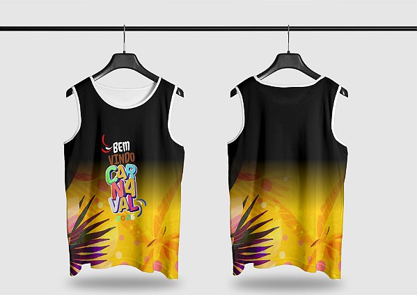 Template Camisa Abadá - Carnavalesco - Ref 2646 - ARTE VETOR