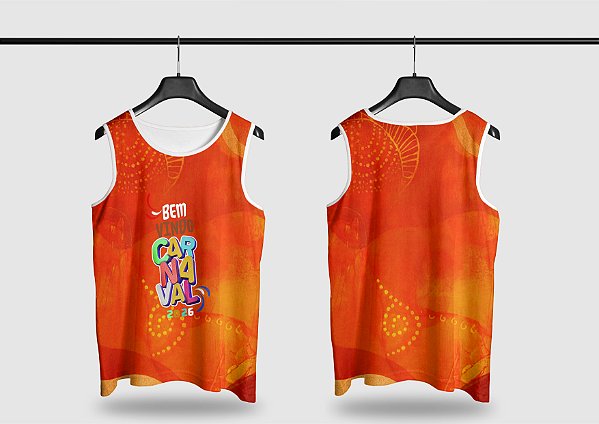 Template Camisa Abadá - Carnavalesco - Ref 2654 - ARTE VETOR