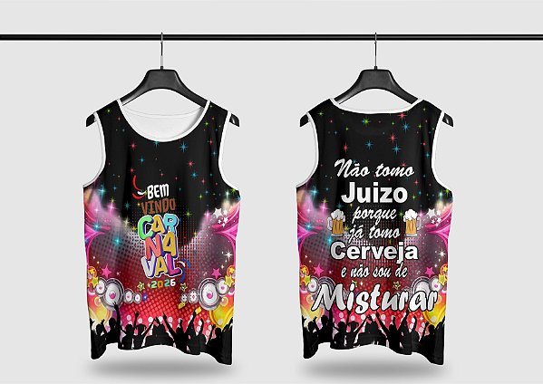 Template Camisa Abadá - Carnavalesco - Ref 2671 - ARTE VETOR