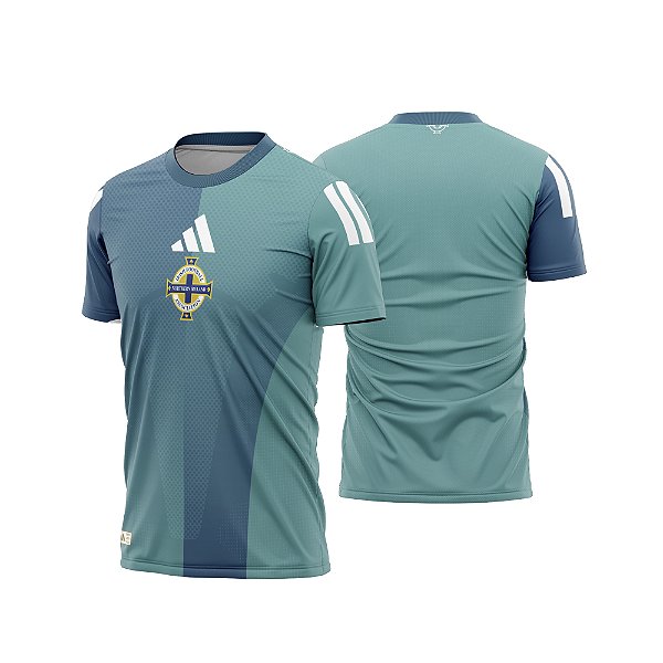 Template vetorizado Camisa - Irlanda Titular 2026 - ARTE VETOR CDR