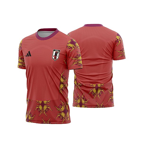 Template vetorizado Camisa - Japão Goleiro 2026 - ARTE VETOR CDR