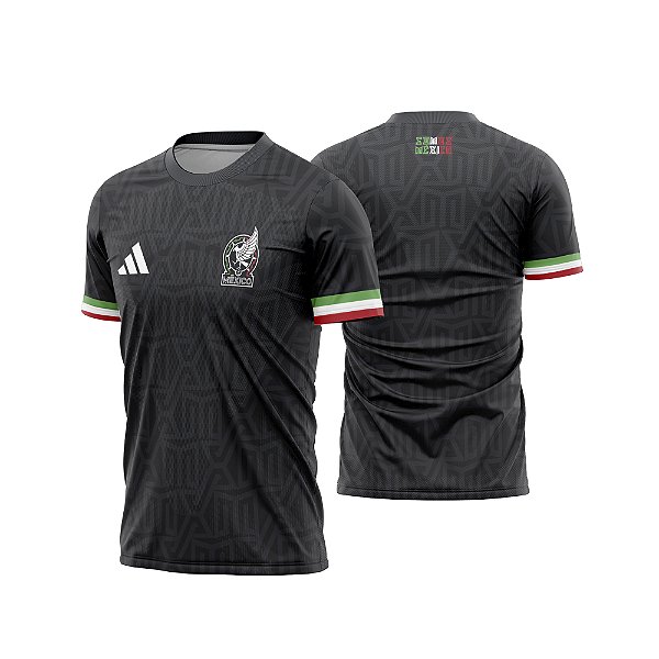 Template vetorizado Camisa - México Reserva III 2026 - ARTE VETOR CDR