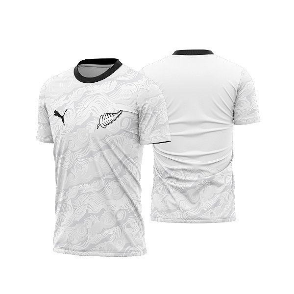 Template vetorizado Camisa - Nova Zelândia Titular 2026 - ARTE VETOR CDR