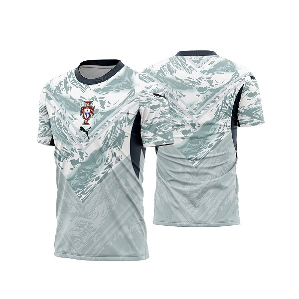 Template vetorizado Camisa - Portugal Reserva 2026 - ARTE VETOR CDR