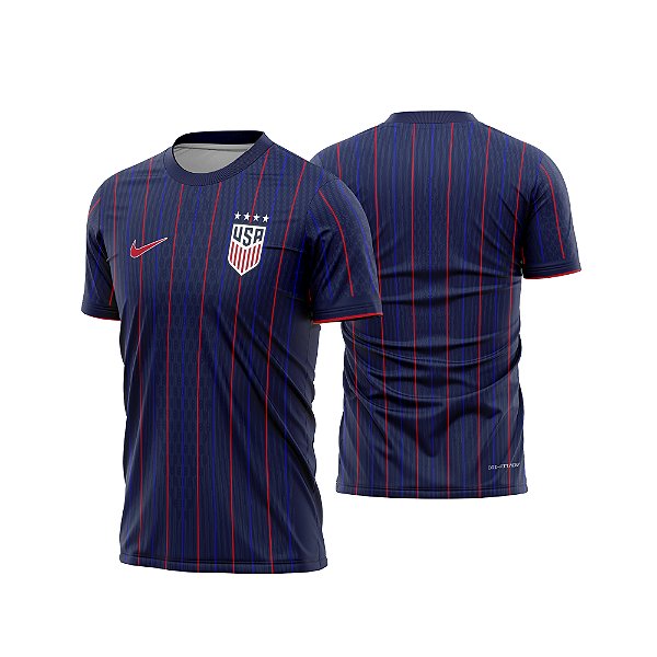 Template vetorizado Camisa - USA - Estados Unidos Reserva 2026 - ARTE VETOR CDR