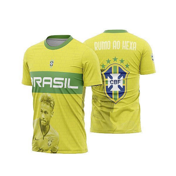 Template Camisa - Brasil Personalizado ref 04 - ARTE VETOR CDR