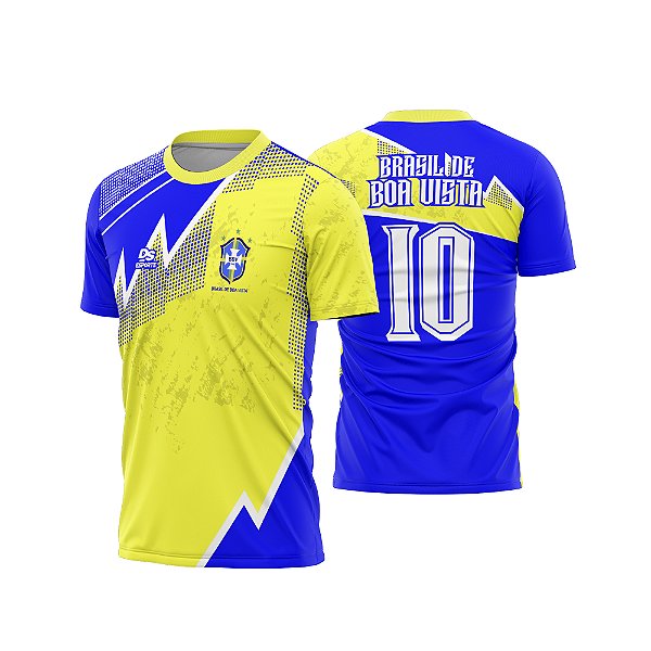 Template Camisa - Brasil Personalizado ref 19 - ARTE VETOR CDR