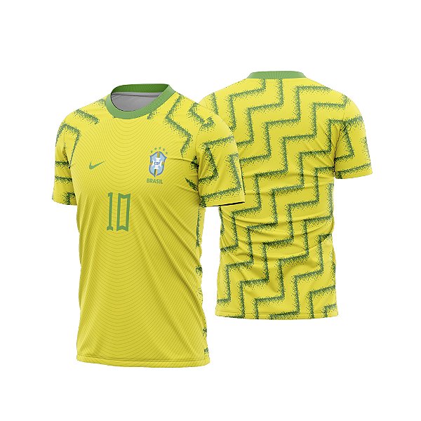 Template Camisa - Brasil Personalizado ref 27 - ARTE VETOR CDR