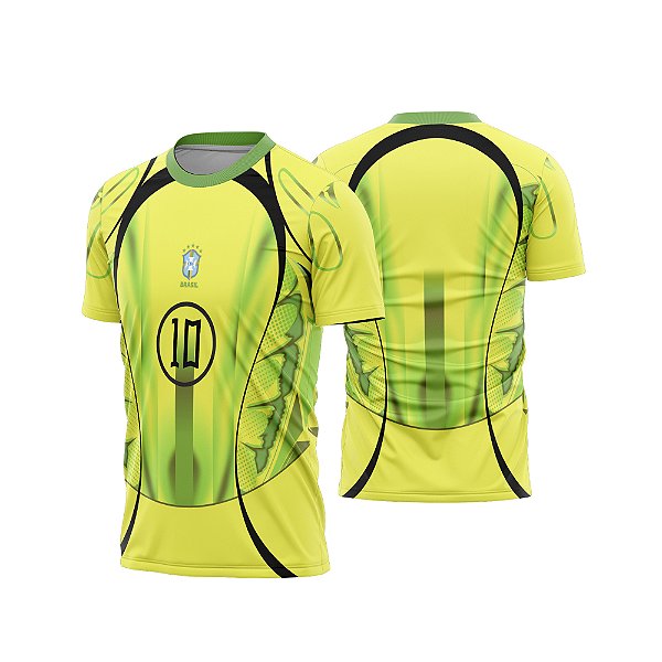 Template Camisa - Brasil Personalizado ref 28 - ARTE VETOR CDR