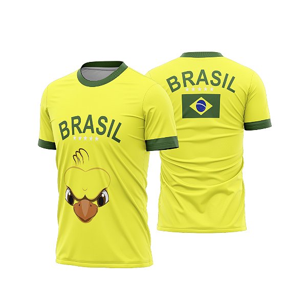 Template Camisa - Brasil Personalizado ref 37 - ARTE VETOR CDR