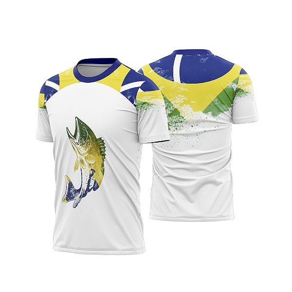 Template Camisa - Brasil Personalizado ref 41 - ARTE VETOR CDR