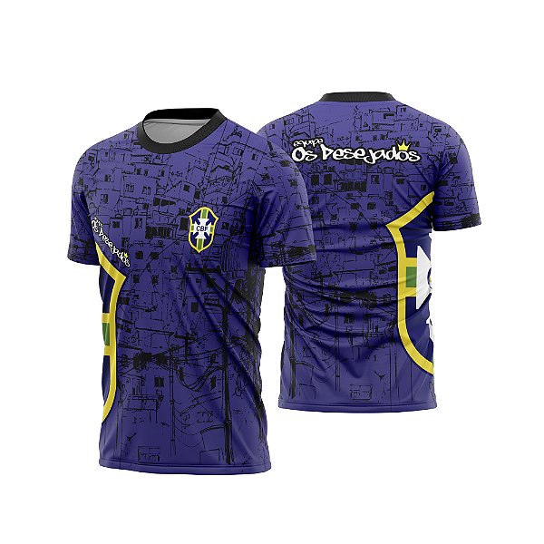 Template Camisa - Brasil Personalizado ref 44 - ARTE VETOR CDR