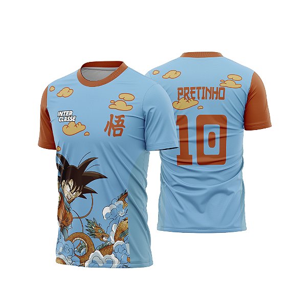 Template Camisa - Goku Dragão - Dragon Ball Z 26 - Vetor