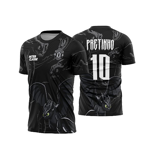 Template Camisa - Manchester United - Banguela 26 - Vetor