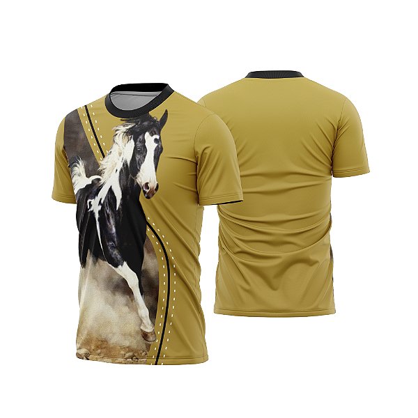 Template Camisa - Cavalgada - Cavalo REF 15 - ARTE VETOR CDR