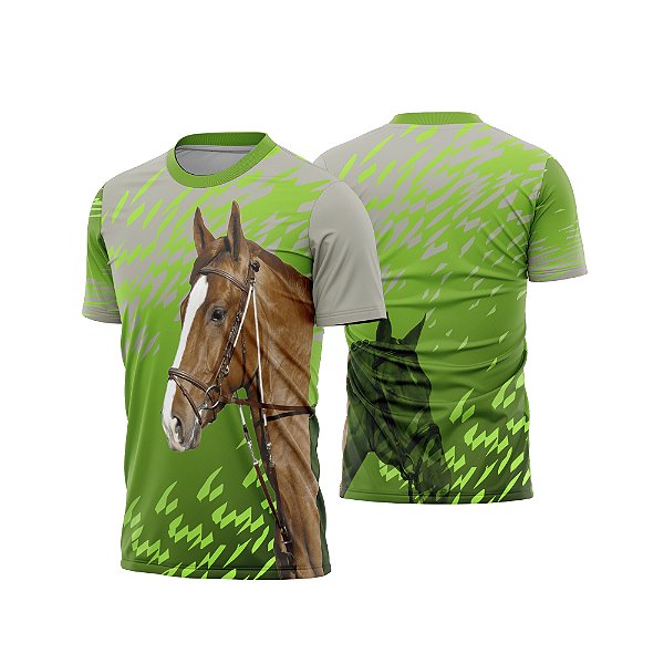 Template Camisa - Cavalgada - Cavalo REF 19 - ARTE VETOR CDR