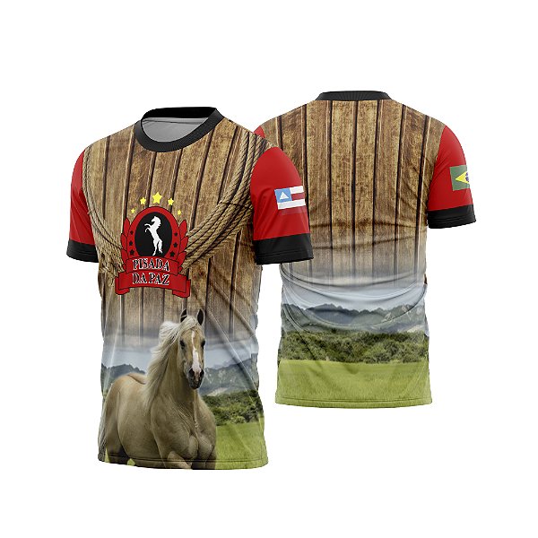 Template Camisa - Cavalgada - Cavalo REF 38 - ARTE VETOR CDR