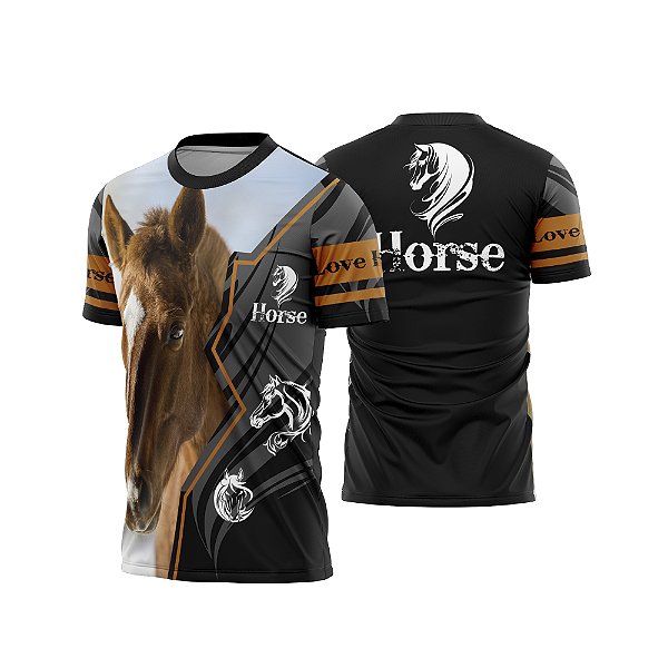 Template Camisa - Cavalgada - Cavalo REF 43 - ARTE VETOR CDR