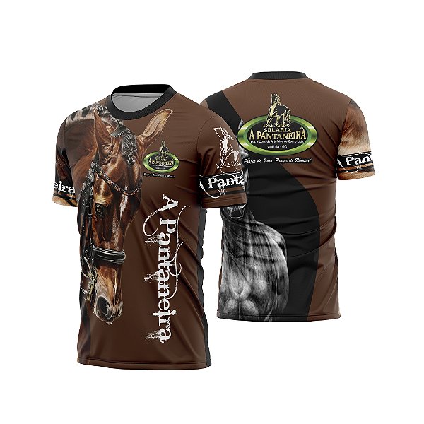 Template Camisa - Cavalgada - Cavalo REF 46 - ARTE VETOR CDR