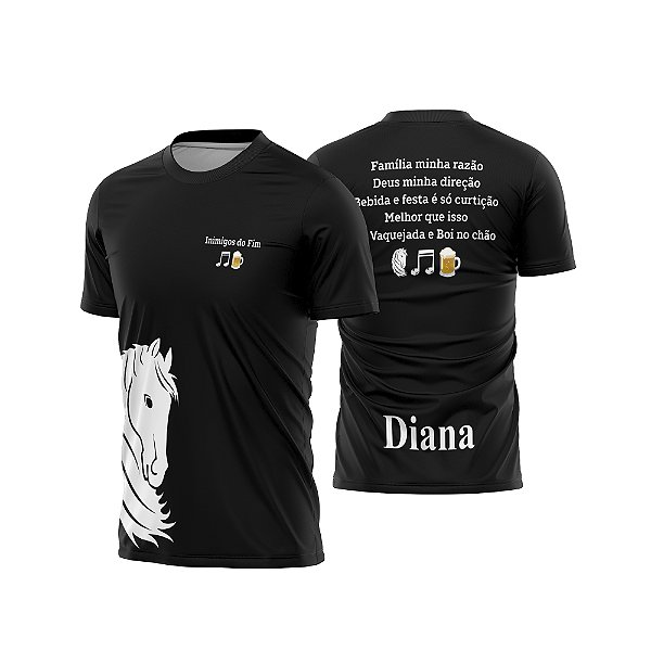 Template Camisa - Cavalgada - Cavalo REF 48 - ARTE VETOR CDR