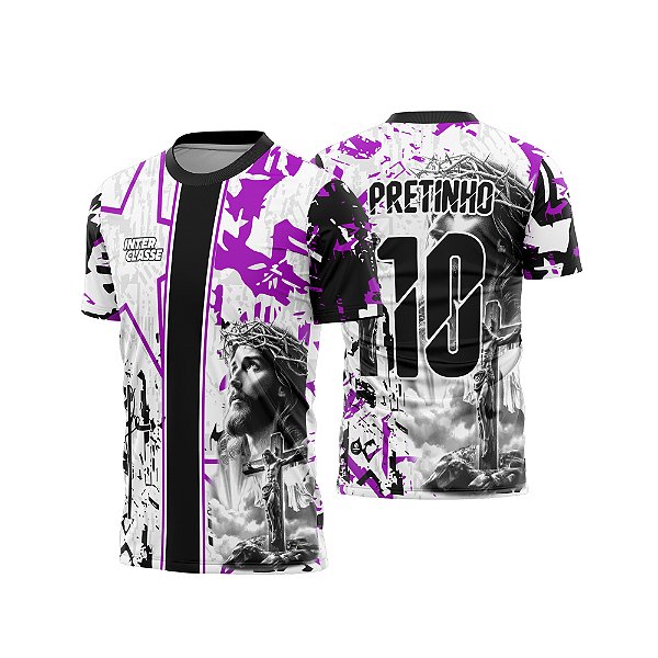 Template Camisa - Jesus Grunge Fé 26 - CDR Vetor