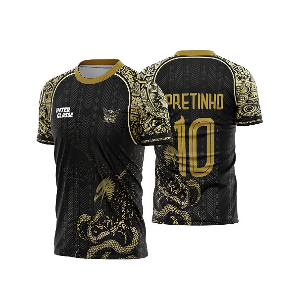 Template Camisa - Mexico Águia VS Cobra 26 - CDR Vetor