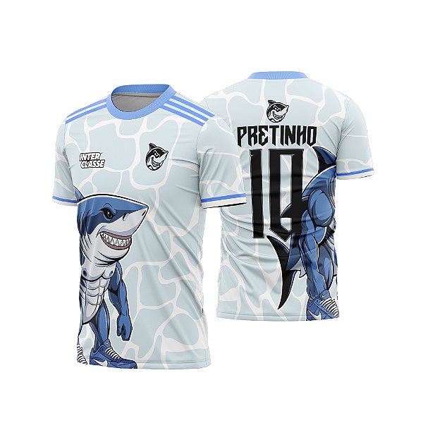 Template Camisa - Tubarão NK 26 - CDR Vetor