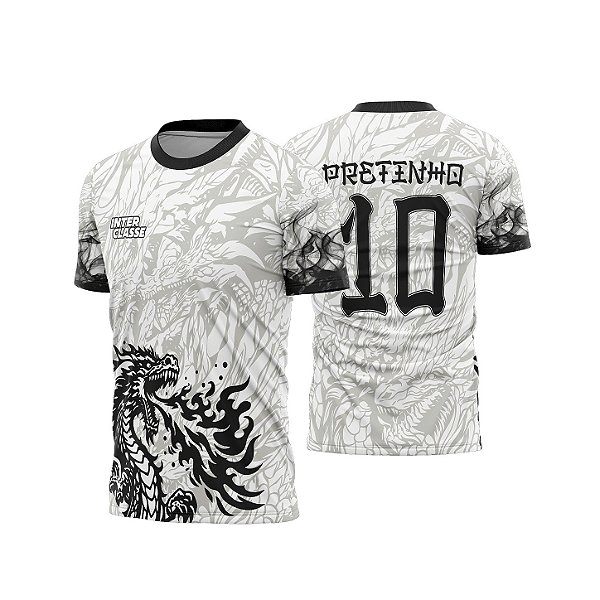 Template Camisa - Dragão Woman 26 - CDR Vetor
