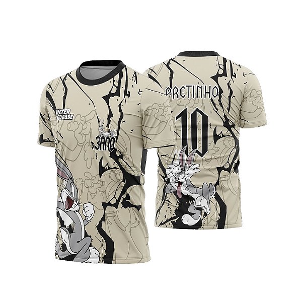 Template Camisa - Pernalonga corredor 2026 - CDR Vetor