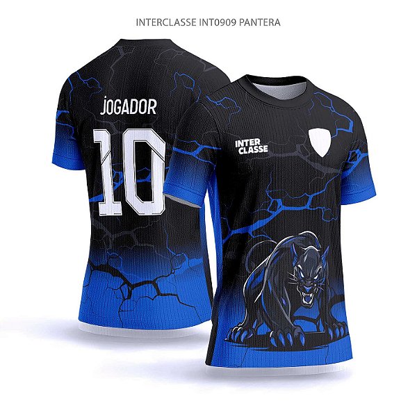Template Camisa - Pantera Raios ref 909 - CDR Vetor