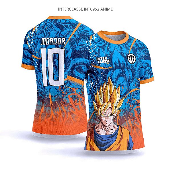 Template Camisa - Anime Dragon Ball ref 952 - CDR Vetor