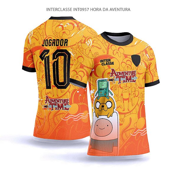 Template Camisa - Hora da aventura ref 957 - CDR Vetor