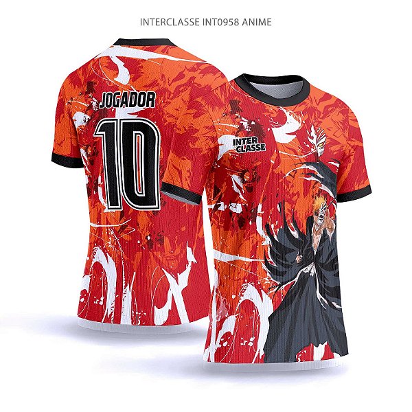 Template Camisa - Anime Gaara ref 958 - CDR Vetor
