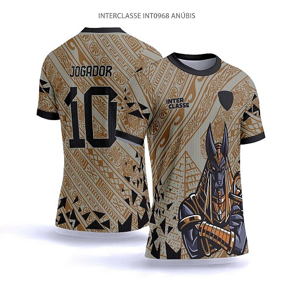 Template Camisa - Anubis ref 968 - CDR Vetor