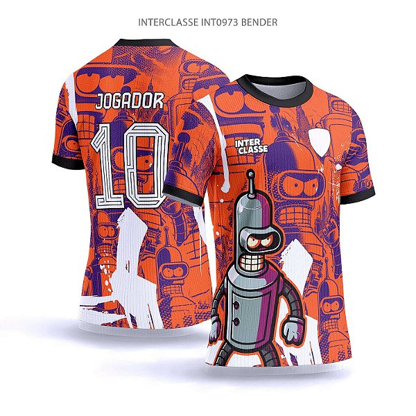 Template Camisa - Bender ref 973 - CDR Vetor