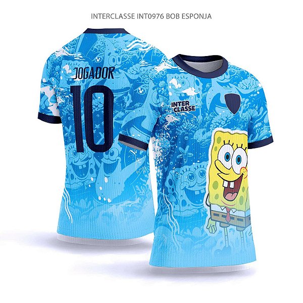Template Camisa - Bob Esponja ref 976 - CDR Vetor