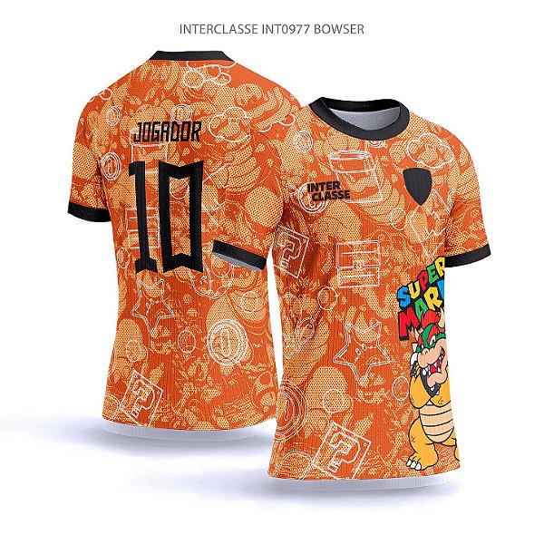 Template Camisa - Bowser ref 977 - CDR Vetor