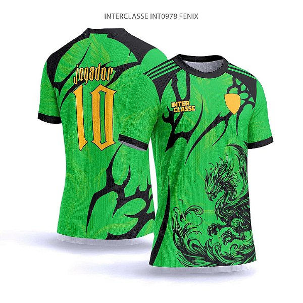 Template Camisa - Fênix Tribal ref 978 - CDR Vetor