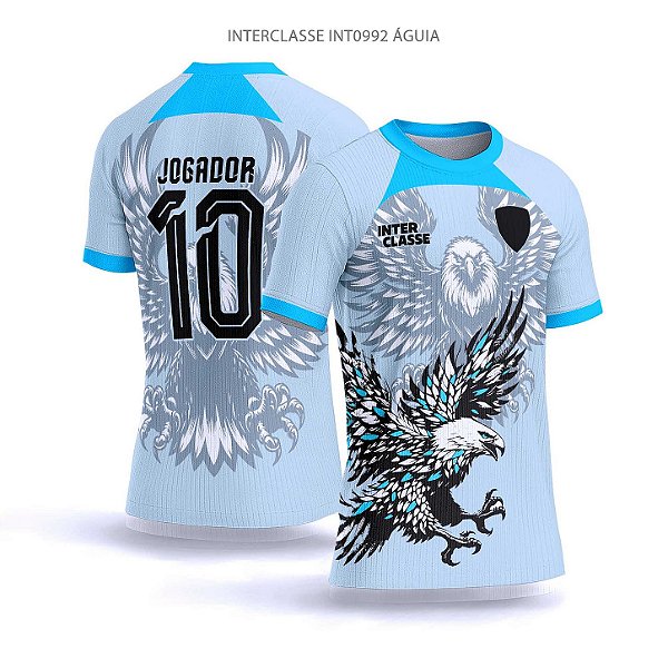 Template Camisa - Águia Azul ref 992 - CDR Vetor