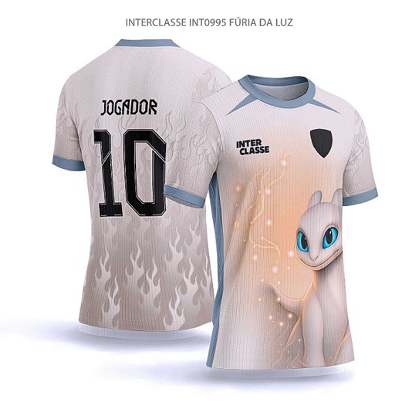Template Camisa - Fúria da Luz 1 ref 995 - CDR Vetor