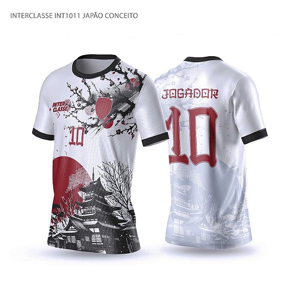 Template Camisa - Japão Conceito ref 1011 - CDR Vetor