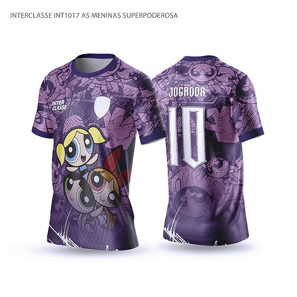 Template Camisa - Meninas Super Poderosas ref 1017 - CDR Vetor