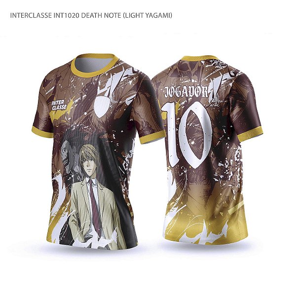 Template Camisa - Death note ref 1020 - CDR Vetor